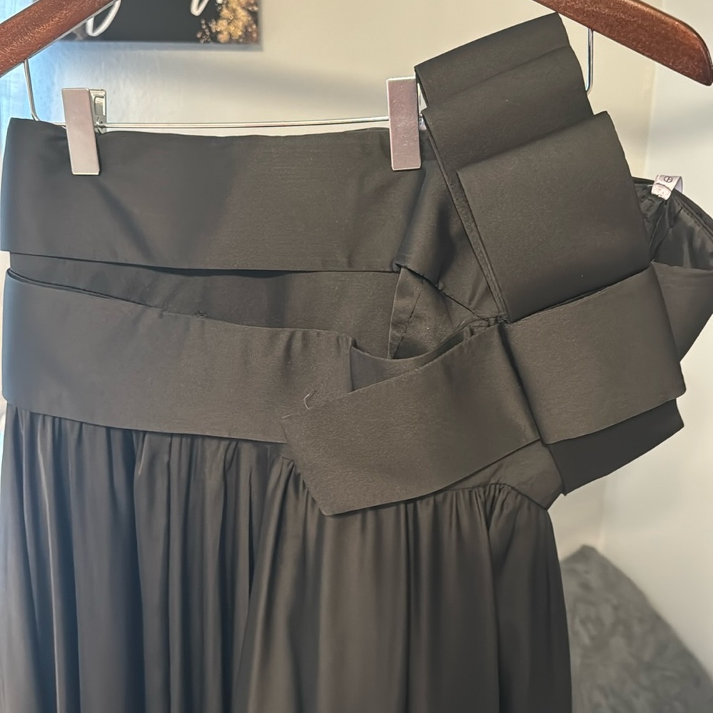 formal black dress